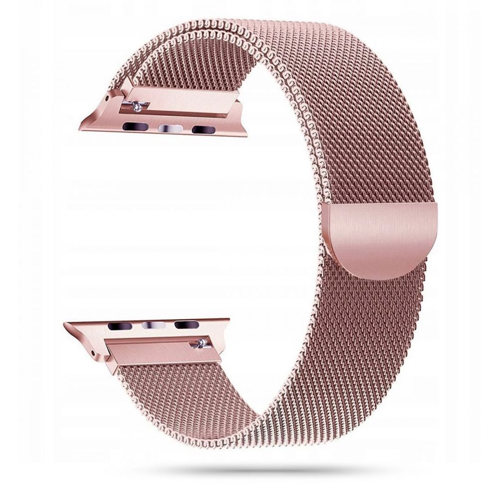 REMENIČEK DOOP MILANESEBAND APPLE WATCH 6 / 7 / 8 / 9 / 10 / SE (40 / 41 / 42 MM) ROŽNATO ZLATO
