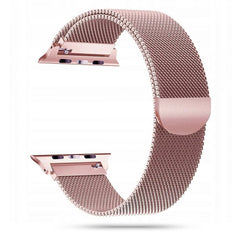 REMENIČEK DOOP MILANESEBAND APPLE WATCH 6 / 7 / 8 / 9 / 10 / SE (40 / 41 / 42 MM) ROŽNATO ZLATO