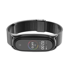 REMENIČEK ZA XIAOMI MI BAND 5 / 6 / 6 NFC DOOP MILANESE LOOP ČRN.