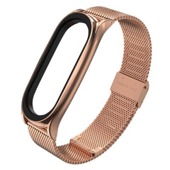 REMENIČEK ZA XIAOMI MI SMART BAND 5 / 6 / 6 NFC DOOP MILANESE LOOP ROZA ZLATA