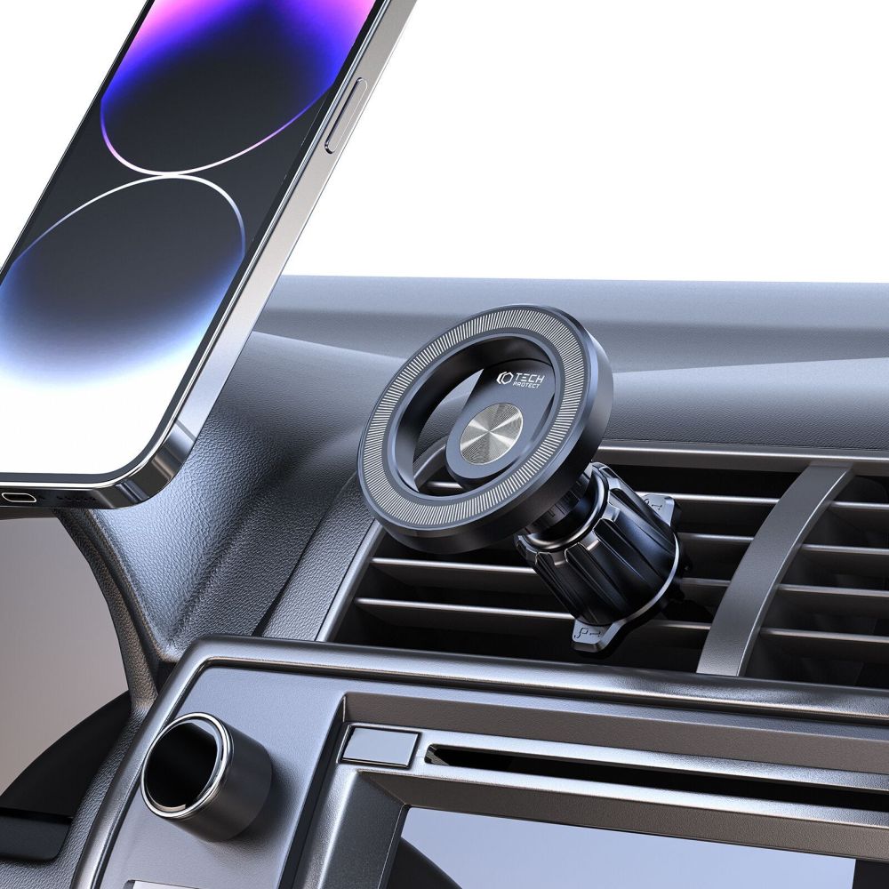 DRŽALO ZA AVTO TECH-PROTECT N53 MAGNETIC MAGSAFE VENT CAR MOUNT ČRNA