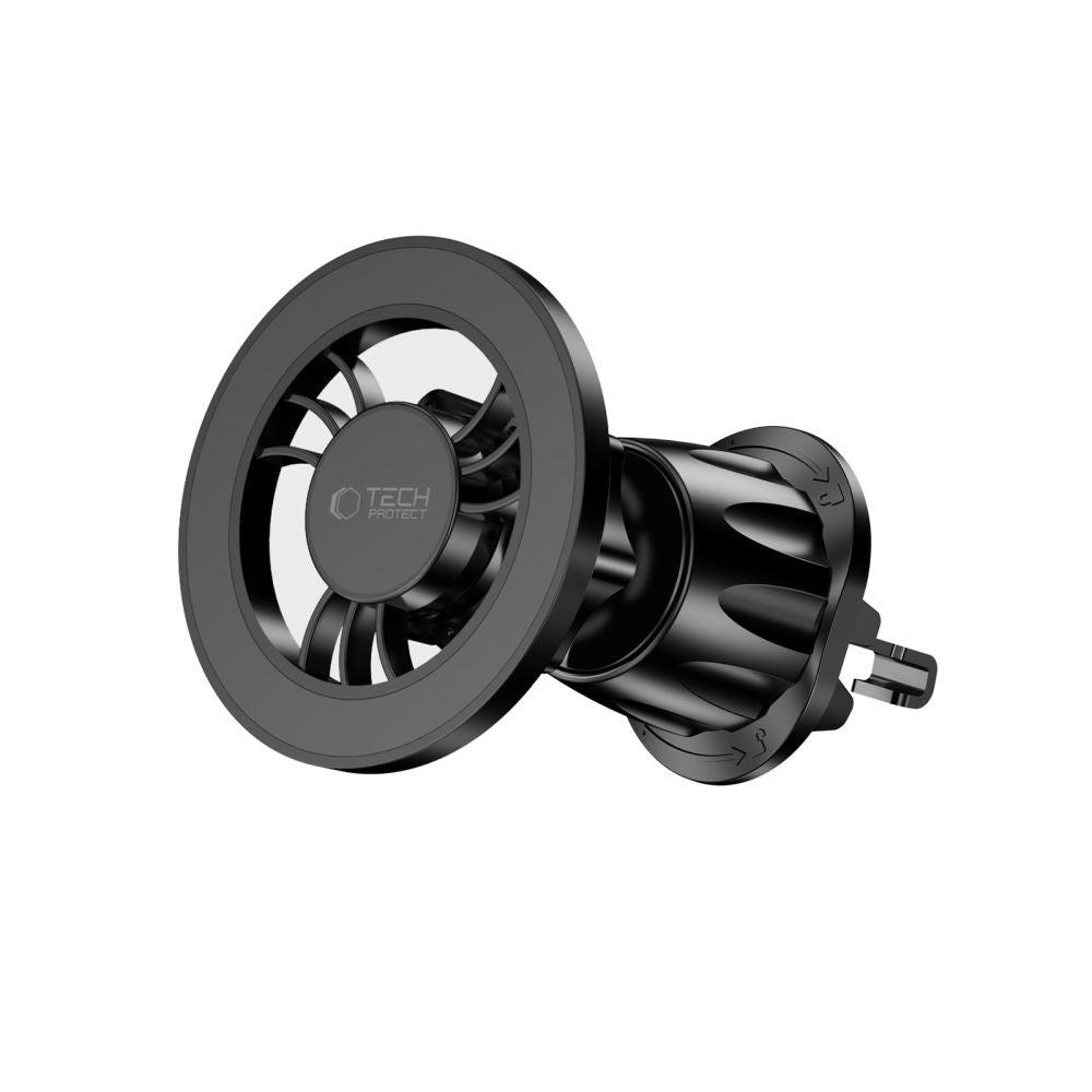 DRŽALO ZA TELEFON V AVTU TECH-PROTECT N56 MAGNETIC MAGSAFE DASHBOARD UNRG & VENT CAR MOUNT ČRNA