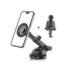 DRŽALO ZA TELEFON V AVTU TECH-PROTECT N58 MAGNETIC MAGSAFE DASHBOARD & VENT CAR MOUNT ČRNA