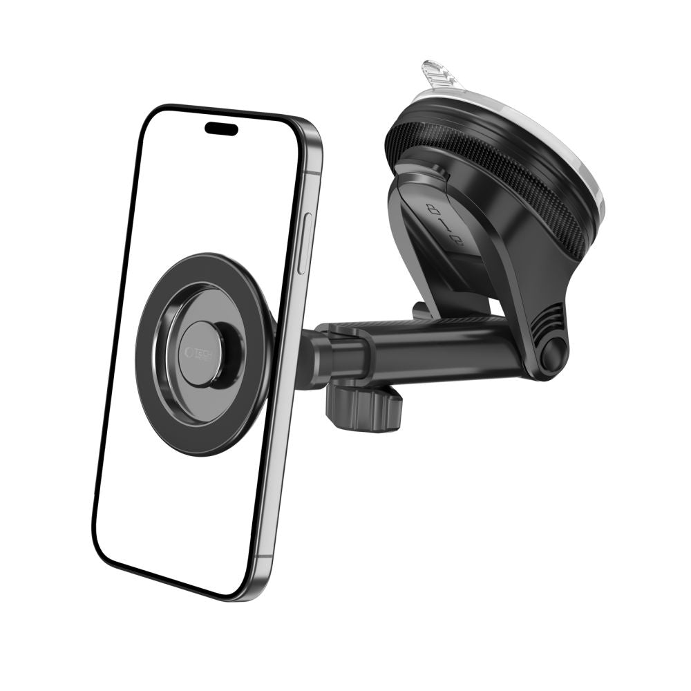 DRŽALO ZA TELEFON V AVTU TECH-PROTECT N58 MAGNETIC MAGSAFE DASHBOARD & VENT CAR MOUNT ČRNA