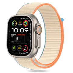 REMENIČEK TECH-PROTECT NYLON APPLE WATCH 6 / 7 / 8 / 9 / 10 / SE / ULTRA 1 / 2 (44 / 45 / 46 / 49 MM) KREMNA