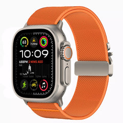TECH-PROTECT NYLON ZAPENJANJE APPLE WATCH 6 / 7 / 8 / 9 / 10 / SE / ULTRA 1 / 2 (44 / 45 / 46 / 49 MM) ORANŽNA