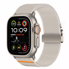 TECH-PROTECT NYLON ZAPENJANJE APPLE WATCH 6 / 7 / 8 / 9 / 10 / SE / ULTRA 1 / 2 (44 / 45 / 46 / 49 MM) TITAN