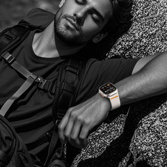 TECH-PROTECT NYLON ZAPENJANJE APPLE WATCH 6 / 7 / 8 / 9 / 10 / SE / ULTRA 1 / 2 (44 / 45 / 46 / 49 MM) TITAN