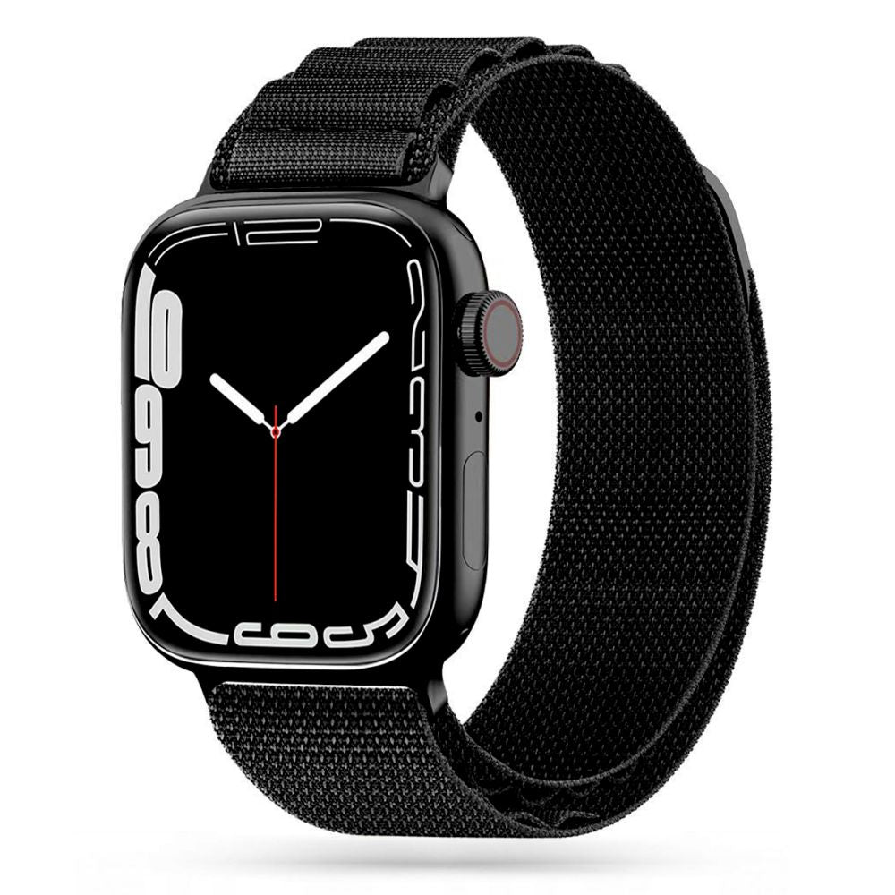 REMENIČEK DOOP ALPINE EVEREST APPLE WATCH 6 / 7 / 8 / 9 / 10 / SE / ULTRA 1 / 2 (44 / 45 / 46 / 49 MM) ČRNA