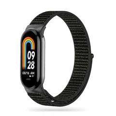 NYLONSKI PAŠEK ZA XIAOMI MI BAND 8 / 9 / NFC HEYBAND NYLON ČRN.