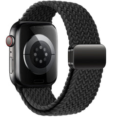 REMENIČEK DOOP NYLONMAG APPLE WATCH 6 / 7 / 8 / 9 / 10 / SE / ULTRA 1 / 2 (44 / 45 / 46 / 49 MM) ČRNA