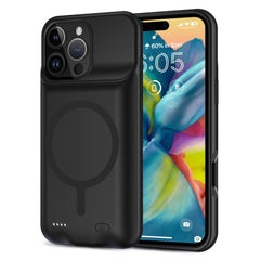 OVITEK ZA IPHONE 16 PRO MAX TECH-PROTECT POWERCASE MAGSAFE 8500MAH ČRNA