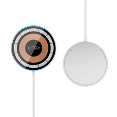 BESŽIČNI POLNILEC TECH-PROTECT QI15W-A30 MAGNETNI MAGSAFE BREŽIČNI POLNILEC SREBRNA