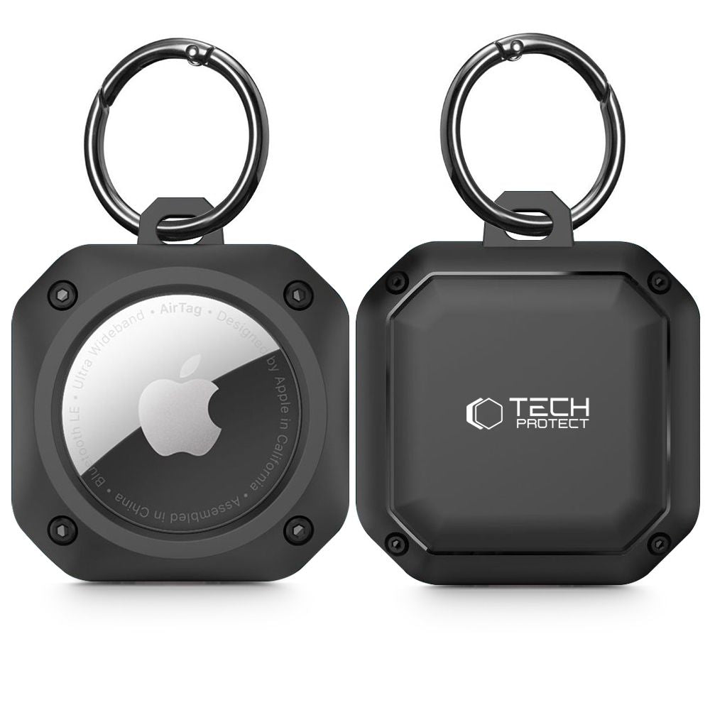 OVITEK TECH-PROTECT ROUGH PRO APPLE AIRTAG ČRN KREDIT