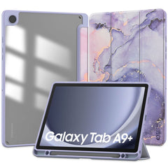 OVITEK / OVITEK ZA SAMSUNG GALAXY TAB A9+ PLUS 11.0 X210 / X215 / X216 TECH-PROTECT SC PEN HYBRID VIOLET MARBLE