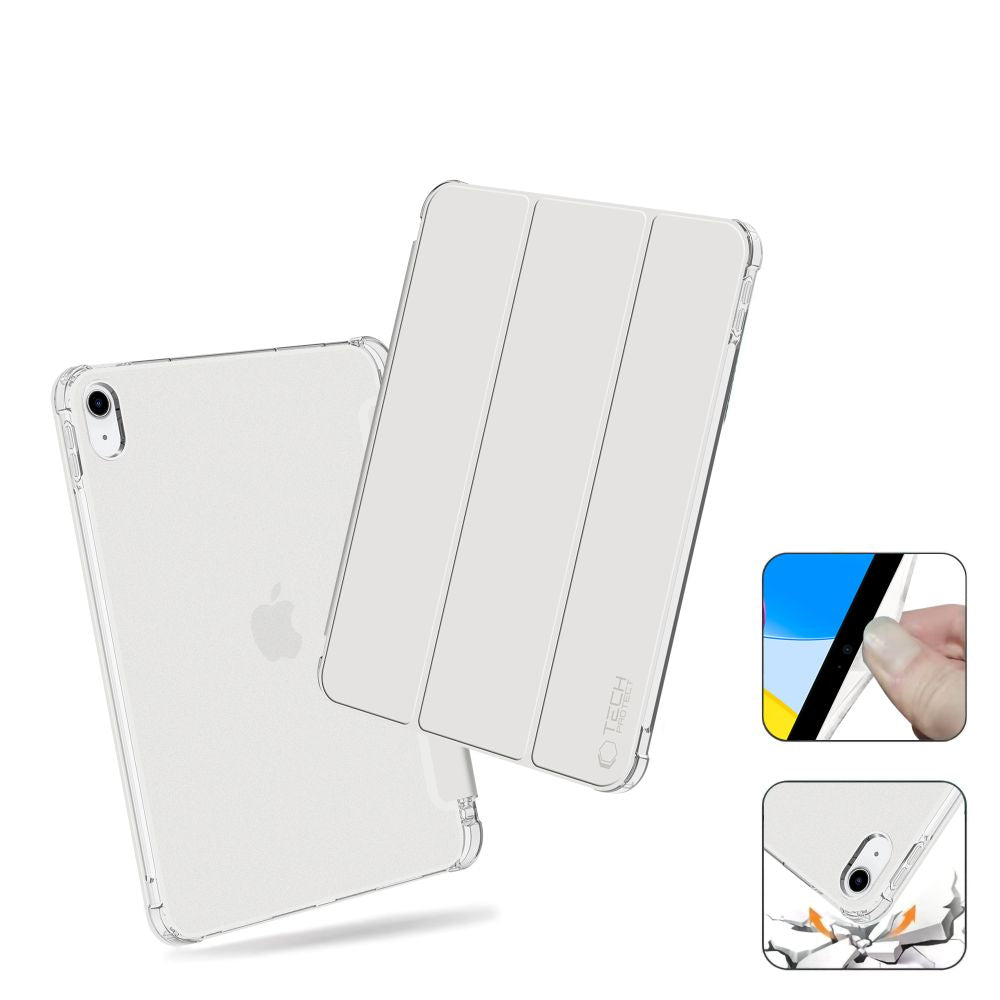 OVITEK TECH-PROTECT SC PEN HYBRID IPAD 10.9” 10 / 2022 / 11” 11 / 2025 KRISTALNO SREBRNA