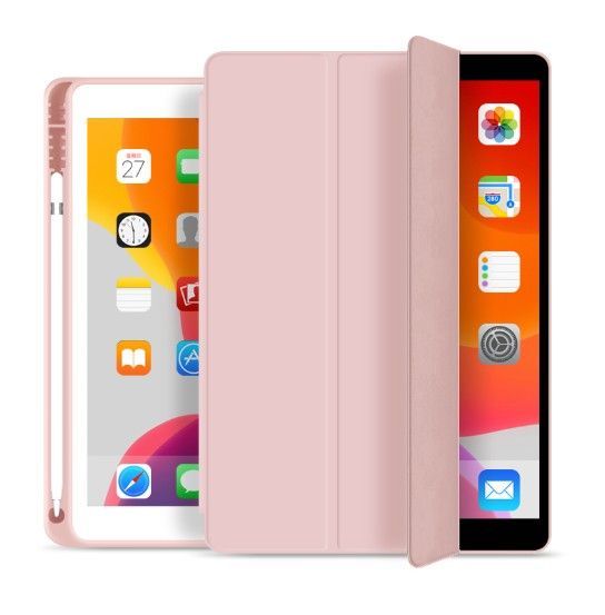 OVITEK ZA IPAD 10.2 7 / 8 / 9 / 2019-2021 TECH-PROTECT SC PEN ROZA