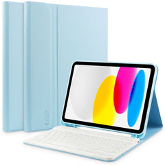 OVITEK S KLAVIATURO ZA IPAD 10.9” 10 / 2022 / 11” 11 / 2025 TECH-PROTECT SC PEN NEBESKO MODRA