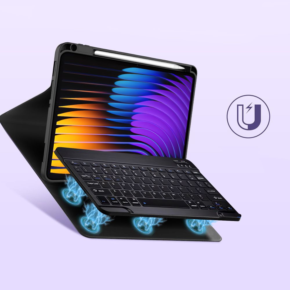 TECH-PROTECT SC PEN + TIPKOVNICA XIAOMI PAD 7 / 7 PRO ČRNA