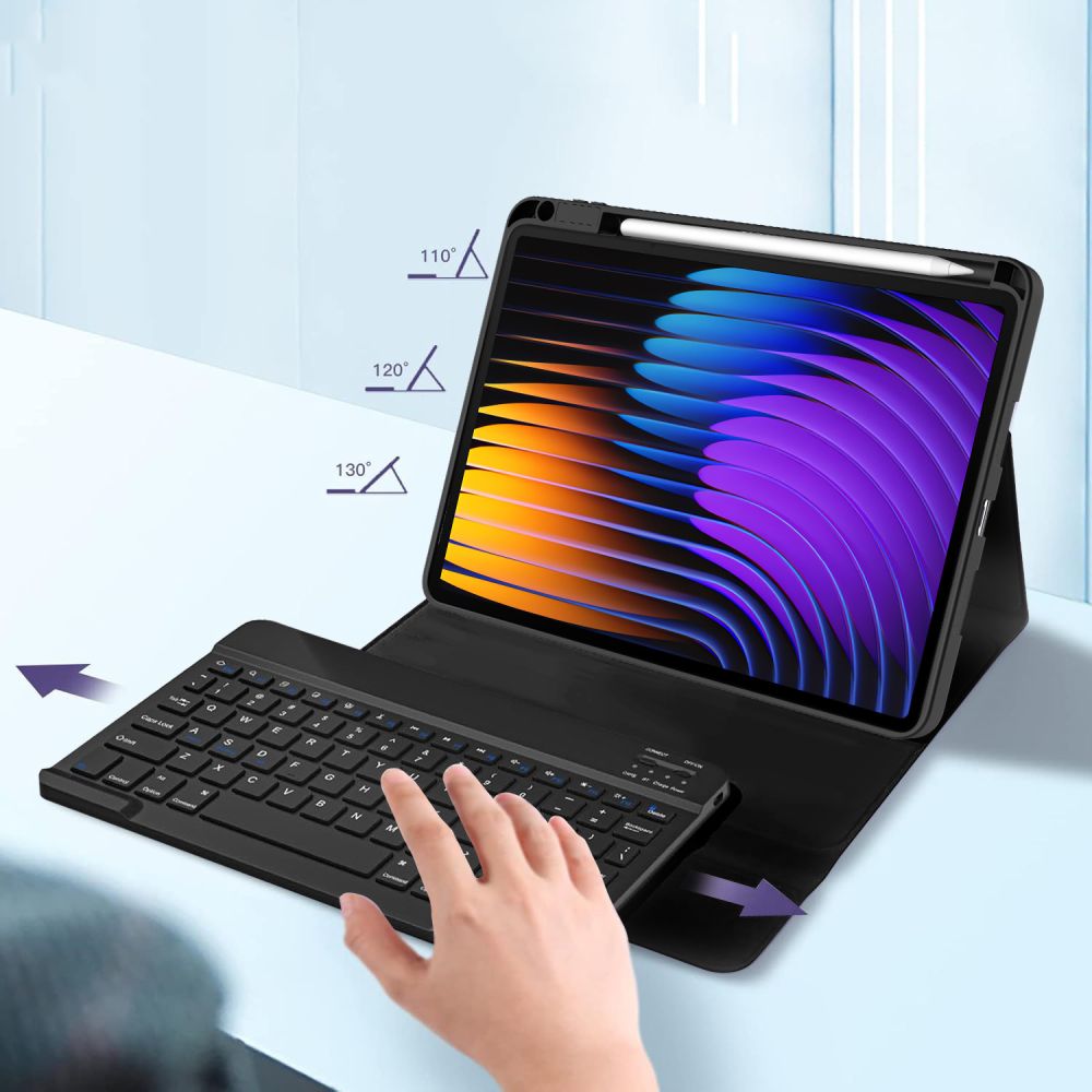 TECH-PROTECT SC PEN + TIPKOVNICA XIAOMI PAD 7 / 7 PRO ČRNA