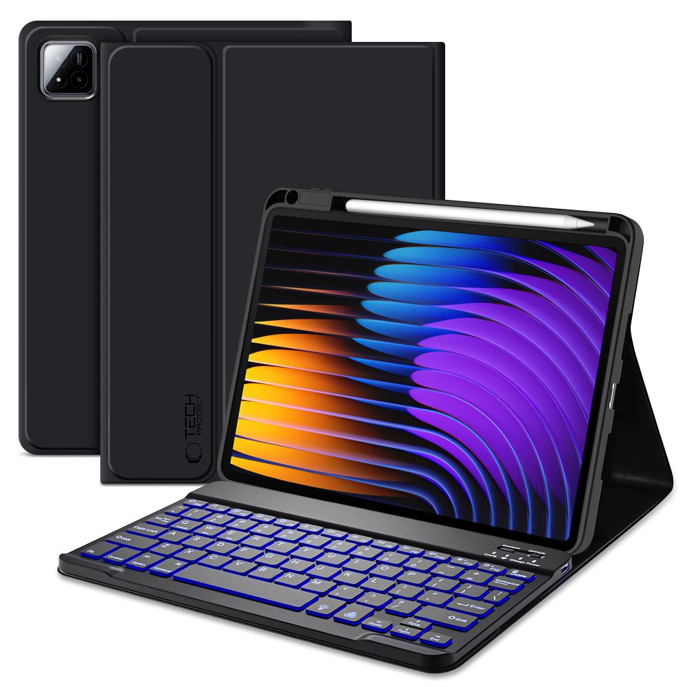 TECH-PROTECT SC PEN + TIPKOVNICA XIAOMI PAD 7 / 7 PRO ČRNA