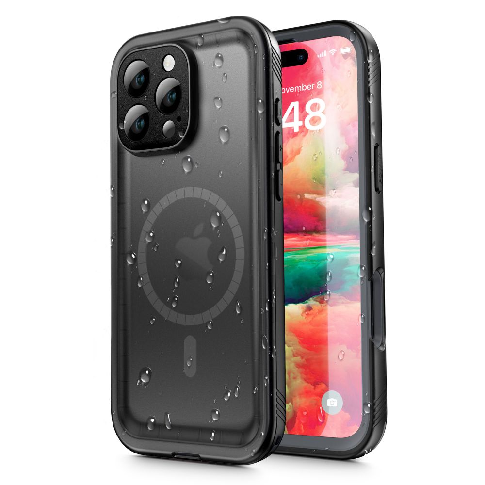OVITEK TECH-PROTECT SHELLBOX MAGSAFE IP68 IPHONE 16 PRO MAX ČRNÉ
