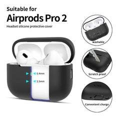 OVITEK TECH-PROTECT SILIKON APPLE AIRPODS PRO 1 / 2 ČRNA