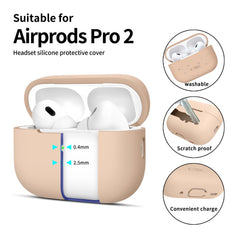 OVITEK TECH-PROTECT SILIKON APPLE AIRPODS PRO 1 / 2 CAFFE LATTE