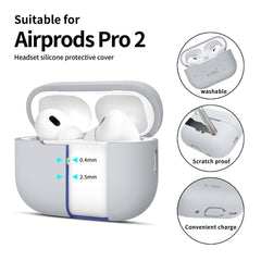 OVITEK TECH-PROTECT SILIKON APPLE AIRPODS PRO 1 / 2 SIVI KREJČEK