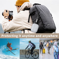 OVITEK TECH-PROTECT SILIKON APPLE AIRPODS PRO 1 / 2 TEMNO MODRA