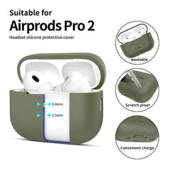 OVITEK TECH-PROTECT SILIKON APPLE AIRPODS PRO 1 / 2 OLIVNO ZELENA