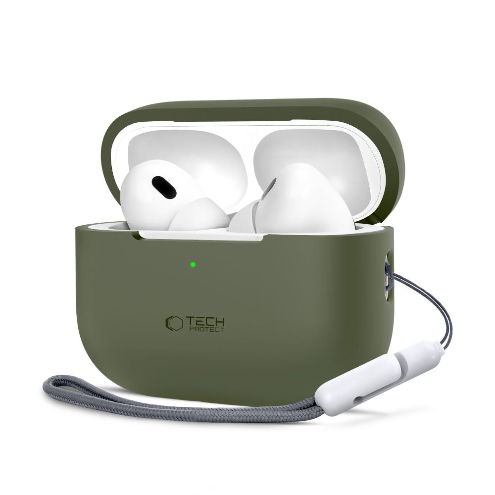 OVITEK TECH-PROTECT SILIKON APPLE AIRPODS PRO 1 / 2 OLIVNO ZELENA