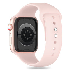 REMENIČEK TECH-PROTECT SILIKONSKI APPLE WATCH 6 / 7 / 8 / 9 / 10 / SE (40 / 41 / 42 MM) SVETLO ROZA