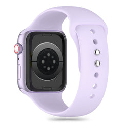 REMENIČEK DOOP SILIKONSKI APPLE WATCH 6 / 7 / 8 / 9 / 10 / SE / ULTRA 1 / 2 (44 / 45 / 46 / 49 MM) ELEGANTNA VIOLETNA