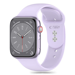 REMENIČEK DOOP SILIKONSKI APPLE WATCH 6 / 7 / 8 / 9 / 10 / SE / ULTRA 1 / 2 (44 / 45 / 46 / 49 MM) ELEGANTNA VIOLETNA