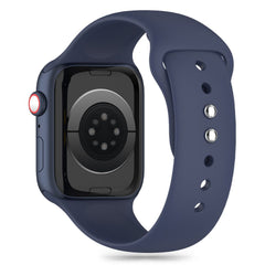 REMENIČEK DOOP SILIKONSKI APPLE WATCH 6 / 7 / 8 / 9 / 10 / SE / ULTRA 1 / 2 (44 / 45 / 46 / 49 MM) MIDNIGHT BLUE