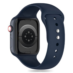 REMENIČEK DOOP SILIKON APPLE WATCH 6 / 7 / 8 / 9 / 10 / SE / ULTRA 1 / 2 (44 / 45 / 46 / 49 MM) NEVIHTA MODRA