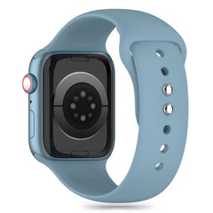 REMENIČEK DOOP SILIKON APPLE WATCH 6 / 7 / 8 / 9 / 10 / SE / ULTRA 1 / 2 (44 / 45 / 46 / 49 MM) ZIMSKA MODRA