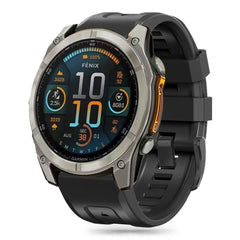 REMENIČEK TECH-PROTECT SILIKON GARMIN FENIX 5 / 6 / 6 PRO / 7 / 8 (47 MM) / ČRNA OVITEK