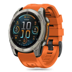REMENIČEK TECH-PROTECT SILIKON GARMIN FENIX 5 / 6 / 6 PRO / 7 / 8 (47 MM) / E ORANŽNA