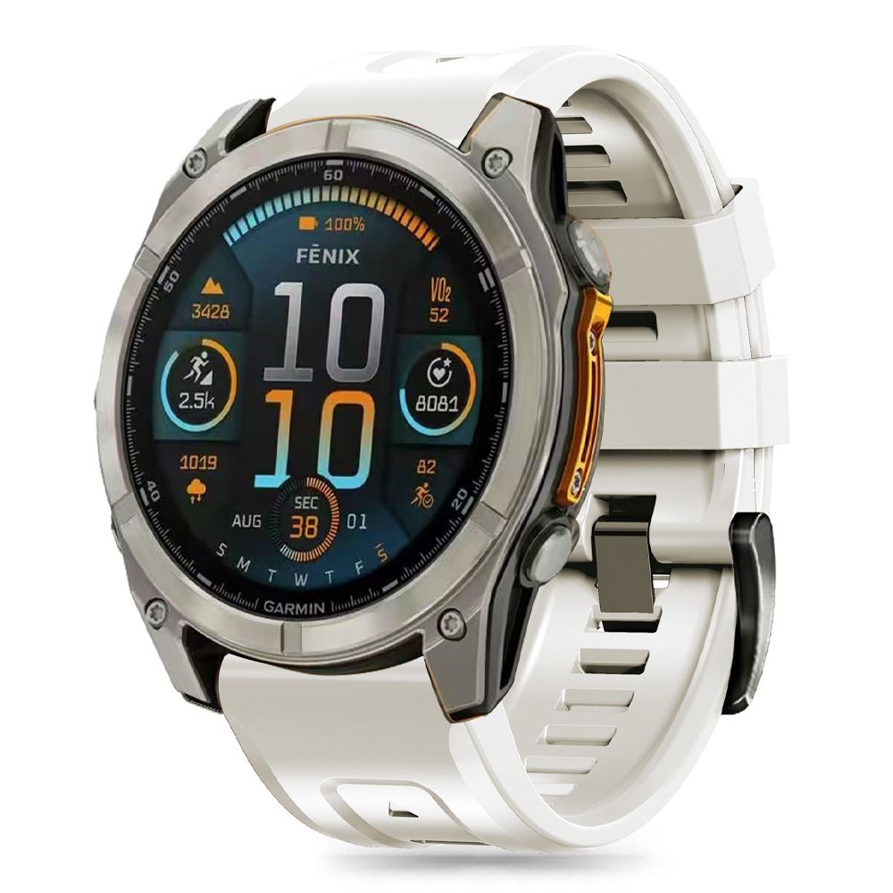 REMENIČEK TECH-PROTECT SILIKON GARMIN FENIX 5S / 5S PLUS / 6S / 6S PRO / 7S / 8 (43 MM) TITAN