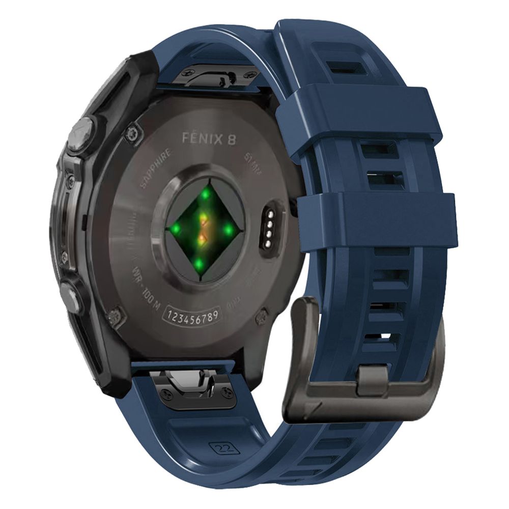 REMENIČEK TECH-PROTECT SILIKON GARMIN FENIX 5X / 5X PLUS / 6X / 6X PRO / 7X / 8 (51 MM) TEMNO MODRA