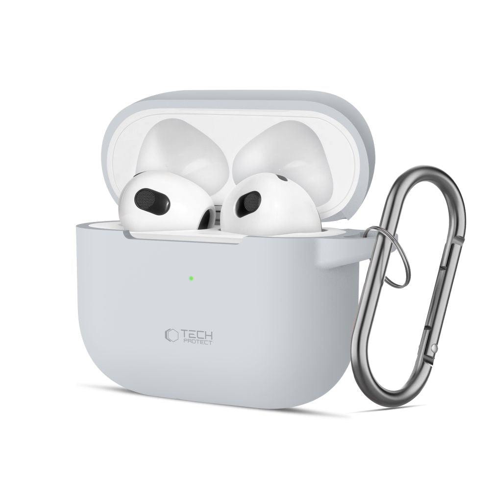 OVITEK TECH-PROTECT SILIKONSKI KAVELJ APPLE AIRPODS 3 SIVI KREJON