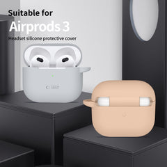 OVITEK TECH-PROTECT SILIKONSKA KLOPICA APPLE AIRPODS 3 PRAHOVO ROZA