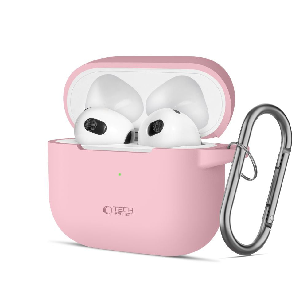 OVITEK TECH-PROTECT SILIKONSKA KLOPICA APPLE AIRPODS 3 PRAHOVO ROZA