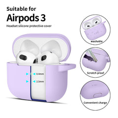 OVITEK TECH-PROTECT SILIKONSKA KLOPICA APPLE AIRPODS 3 LAVANDA