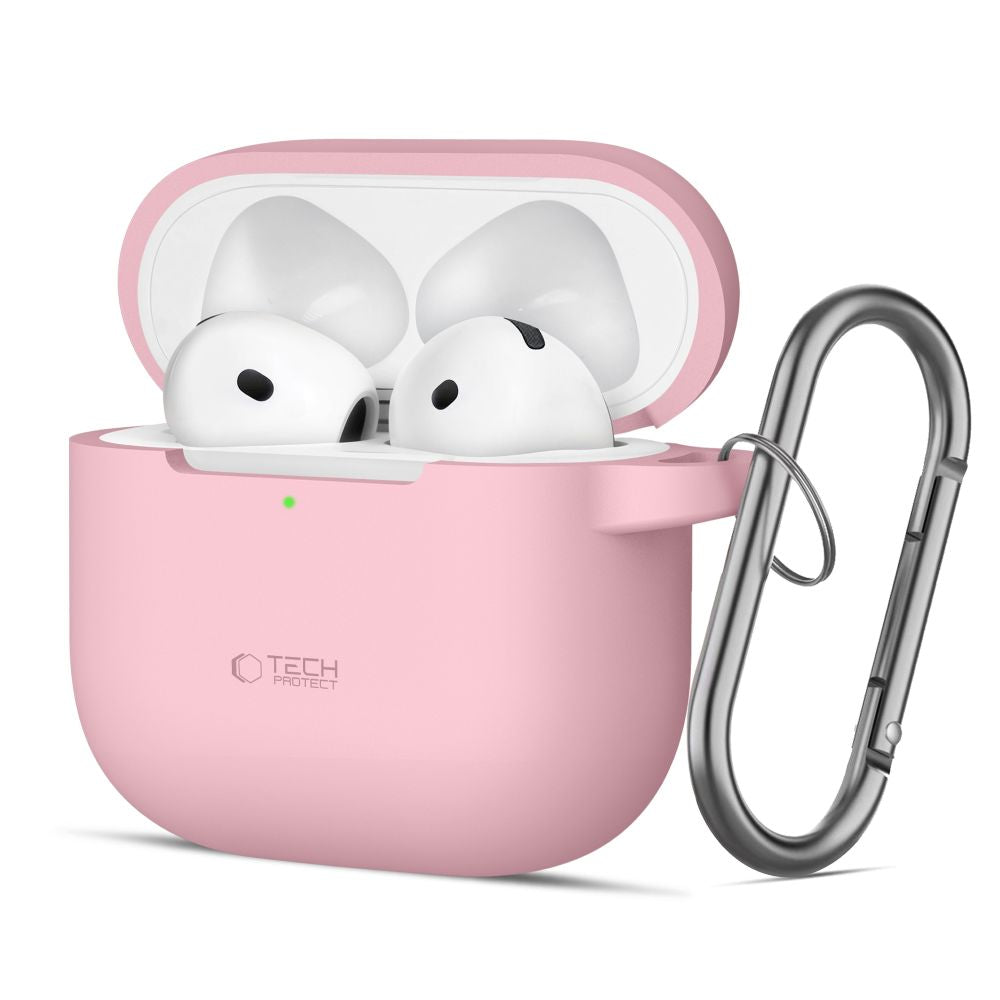 OVITEK TECH-PROTECT SILIKONSKI KAVELJ APPLE AIRPODS 4 PRAHOVO ROZA