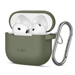OVITEK TECH-PROTECT SILIKONSKI KLOP APPLE AIRPODS 4 OLIVNO ZELENA