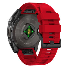 REMENIČEK TECH-PROTECT SILIKONSKA ČRTA GARMIN FENIX 5 / 6 / 6 PRO / 7 / 8 (47 MM) / RDEČA