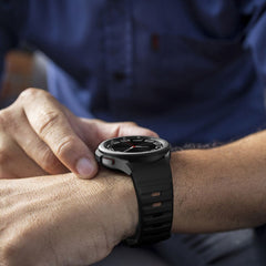 TECH-PROTECT SILIKONSKA LINIJA SAMSUNG GALAXY WATCH 4 / 5 / 5 PRO / 6 / 7 / FE ČRNA